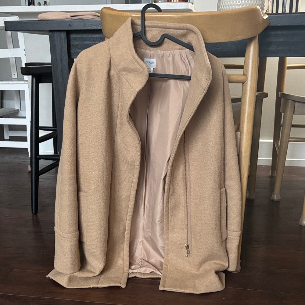 J. Crew Women’s Camel Trench Coat